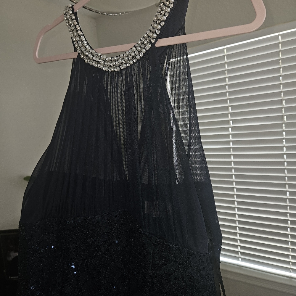 Blue elegant dress